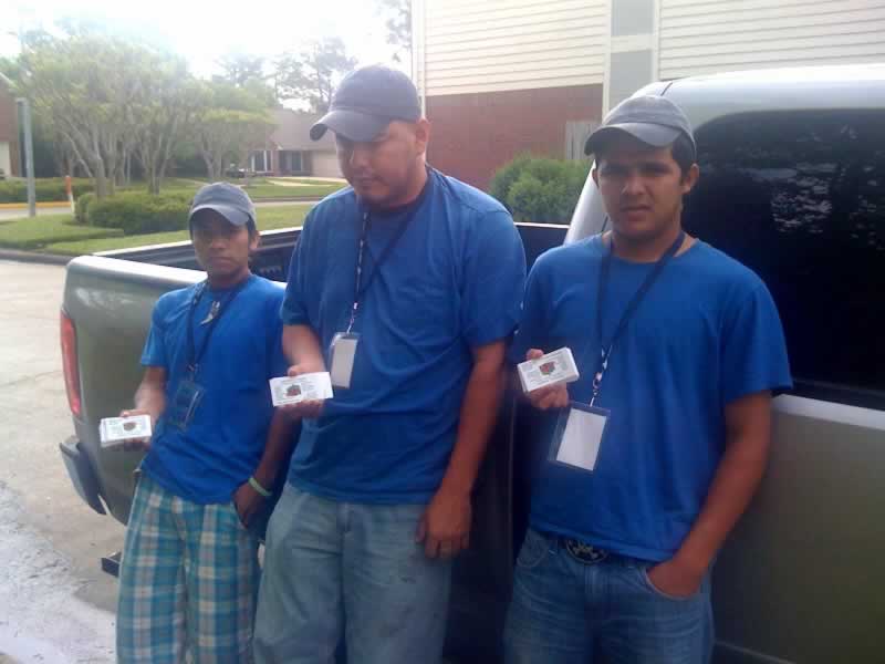 Business card distribution